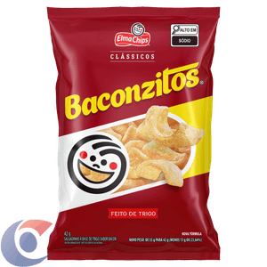SALGADINHO BACONZITOS ELMA CHIPS 42GR