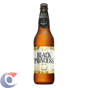 CERV BLACK PRINCESS GOLD GF 600ML