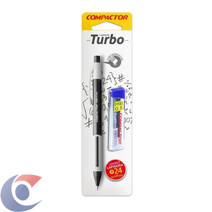 Lapiseira Compactor Aluno 0,5mm + Tubo Grafite 24 Un