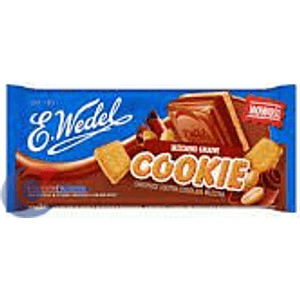 Chocolate Polonês E.Wedel Ao Leite Recheio Amendoim E Biscoito 290