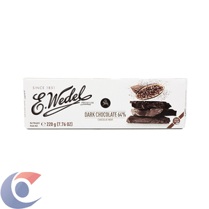 Chocolate Polonês E.Wedel Tablete Amargo 220g