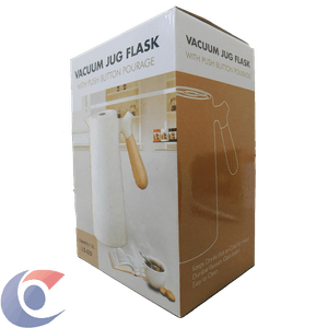 Garrafa Térmica Vácuo Branca 1l
