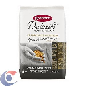 Massa Grano Duro Tagliatelle Verdi Granoro 500g