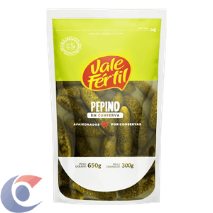 Pepino Conserva Vale Fértil 300g