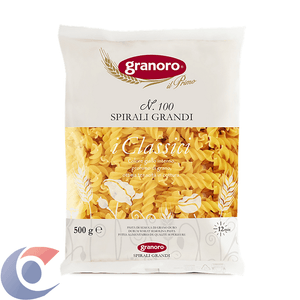 Massa Grano Duro Spirali Grandi Granoro 500g