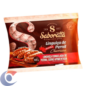 Linguiça Congelada De Pernil Apimentada Saboratta 800g