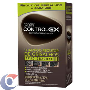 Shampoo Control Gx® Redutor De Grisalhos 118ml