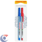 CANETA-ESF-COMPACTOR-C-2-AZUL-VERM