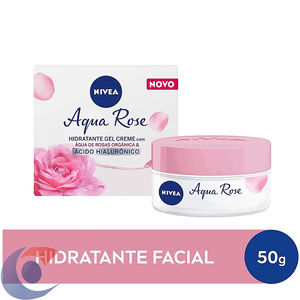 Gel-Creme Hidratante Nivea Aqua Rose Pote 50ml