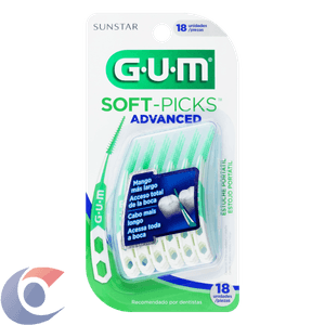 Soft Picks Gum Advanced Com 18 Un