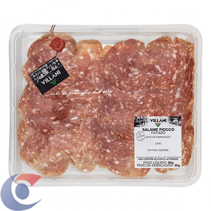 Salame Italiano Fiocco Fatiado Villani 90g