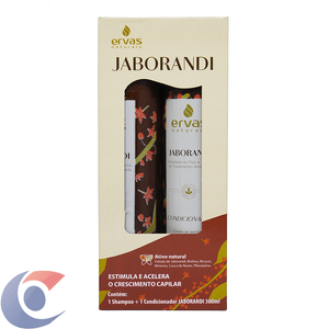 Kit Shampoo + Condicionador Ervas Naturais Jaborandi 300ml
