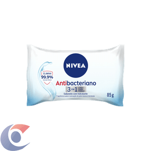 Sabonete Barra Antibacteriano Nivea Flow Pack 85g