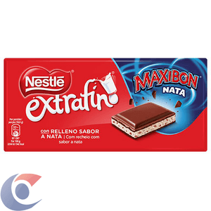 Chocolate Espanhol Nestlé Extrafino Maxibon Nata 170g