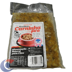 Alimento Congelado Para Cães Fome De Cão Sabor Boi 400g