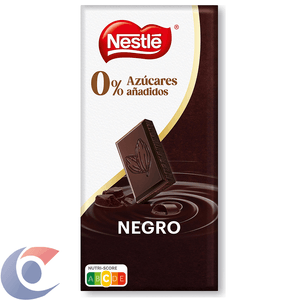 Chocolate Espanhol Nestlé Amargo Sem Açúcar 115g