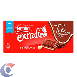 Chocolate Espanhol Nestlé Três Chocolates 120g