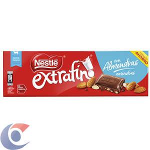 Chocolate Espanhol Nestlé Extrafino Com Amêndoas 270g