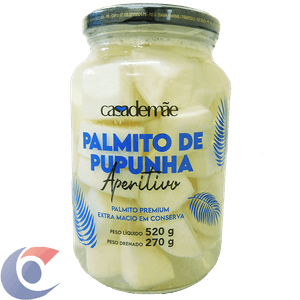 Palmito Pupunha Casa De Mãe Aperitivo 270g