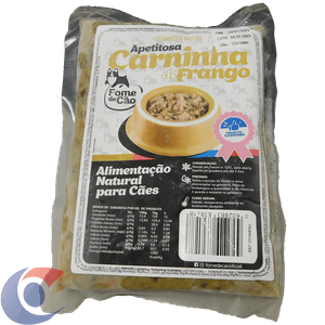 Alimento Congelado Para Cães Fome De Cão Sabor Frango 200g