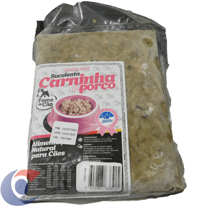 Alimento Congelado Para Cães Fome De Cão Sabor Suíno 400g