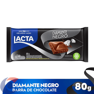 Chocolate Lacta Diamante Negro 80g