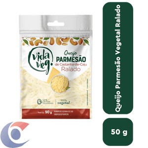 Queijo Parmesão Vida Veg Castanha De Caju Ralado 50g