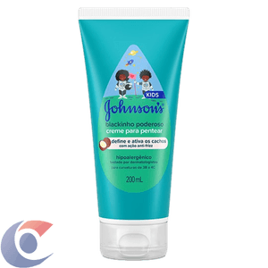Creme Para Pentear Infantil Johnson'S Blackinho Poderoso 200ml