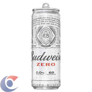 Cerveja Zero Álcool Budweiser Lata 350ml