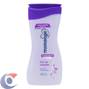Sabonete Líquido Monange Flor Lavanda 240ml