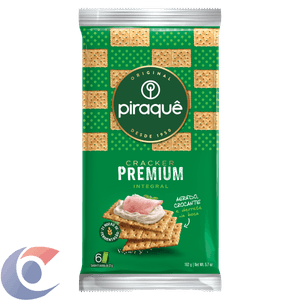 Biscoito Cracker Integral Piraquê Premium Pacote 162g