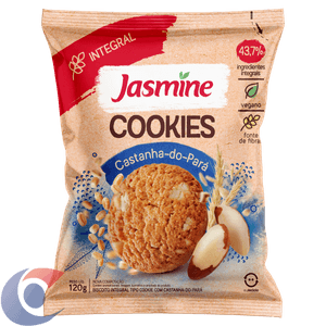 Cookies Integrais Jasmine Castanha-Do-Pará 150g