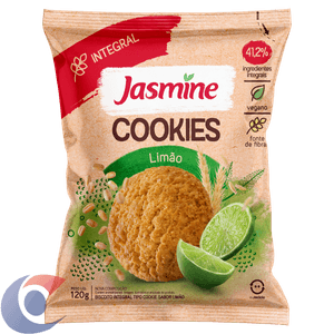 Cookies Integrais Jasmine Limão 150g