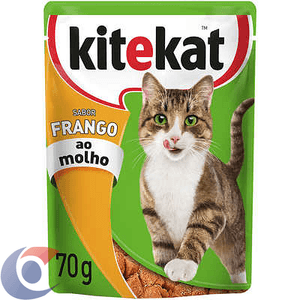 Ração Kitekat Sachê Frango Para Gatos Adultos - 70g