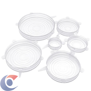 Tampa De Silicone Yazi Com 6 Peças