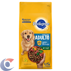 Ração Pedigree Para Cães Adultos Carne E Vegetais 2,7kg
