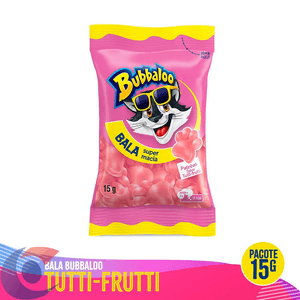 Bala Bubbaloo Tutti-Frutti 15g