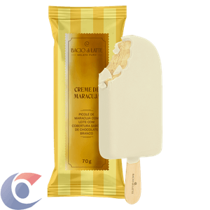 Picolé Bacio Di Latte Creme Maracujá 70g