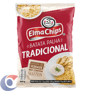 Batata Palha Elma Chips Tradicional 100g