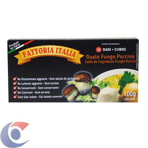 Caldo Italiano Fattoria Italia Cogumelos Funghi 100g