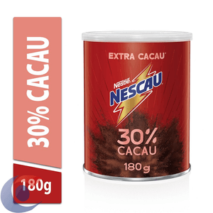Achocolatado Nescau Em Pó 30% Cacau Lata 180g