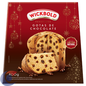 Panettone Wickbold Gotas De Chocolate 400g