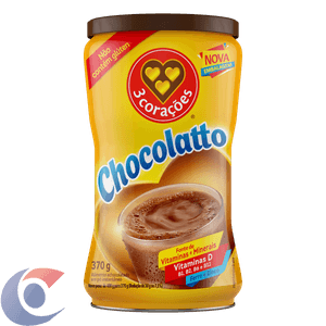 Achocolatado 3 Corações Chocolatto 370g