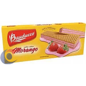 Bisc.Wafer Bauducco Mor.140g Cesta