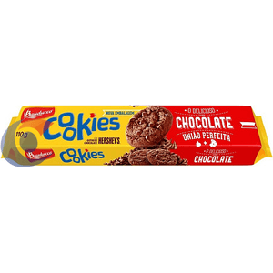 Bisc.Cookies Bauducco Choc.100g Cesta