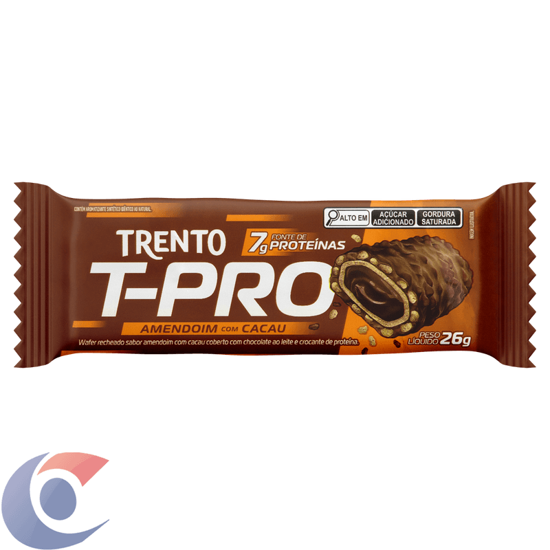 WAFER-TRENTO-T-PRO-PEC-COB-CH-L-26G-AMENDOIM-CACAU