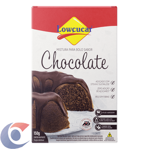 Mistura Para Bolo Chocolate Lowçucar Caixa 150g
