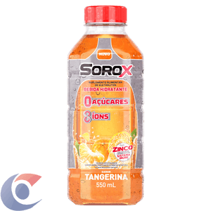 Isotônico Zero Açúcar Sorox Tangerina 550ml