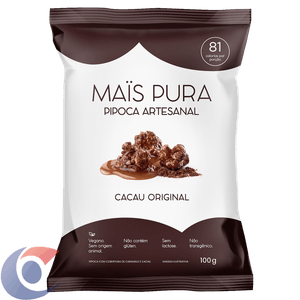 Pipoca Pronta Mais Pura Cacau Original Pacote 100g