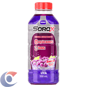 Isotônico Zero Açúcar Sorox 550ml Uva